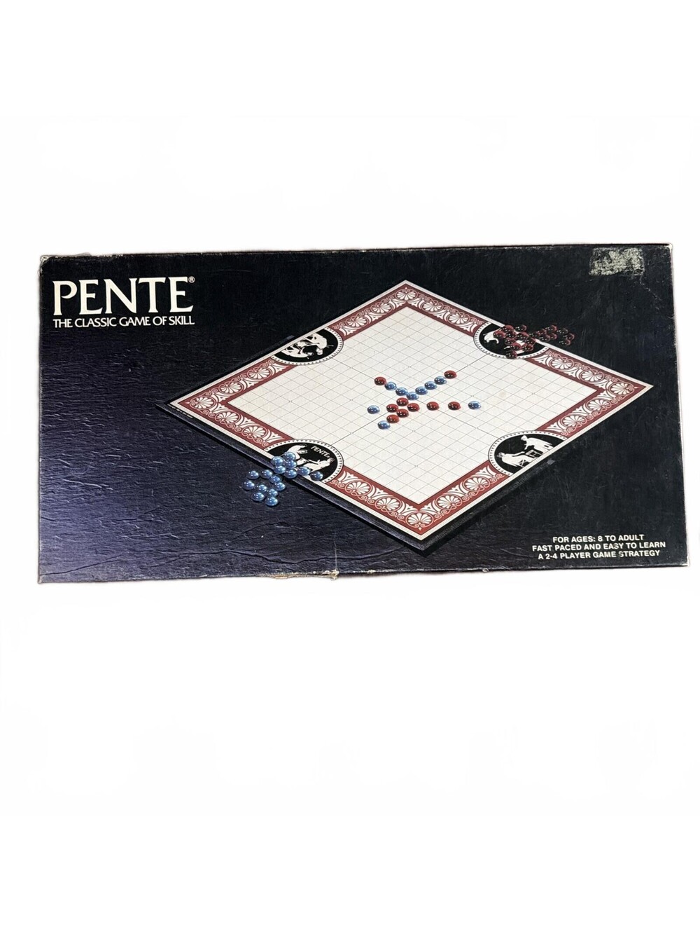 Pente The Classic Board Game of Skill Vintage 1982 Family Fun Complete Nice Set